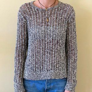 Grey Knit Sweater